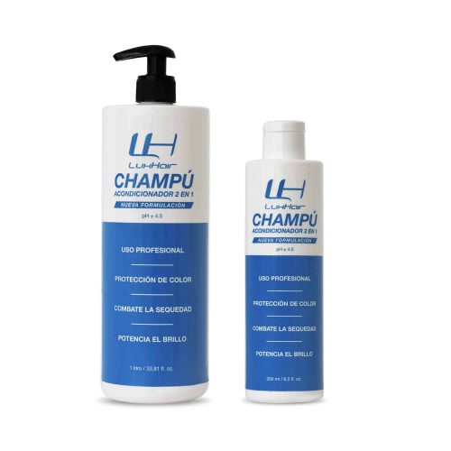 Champú Acondicionador LuxHair – Reparación, Nutrición y Protección para Prótesis Capilares
