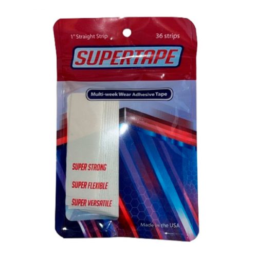 Cintas Adhesivas Supertape Rectas 36 Unidades para Prótesis Capilares